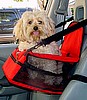 Luxere Pet ~ Pet Lookout Car Booster Seat (NYLON - RED)